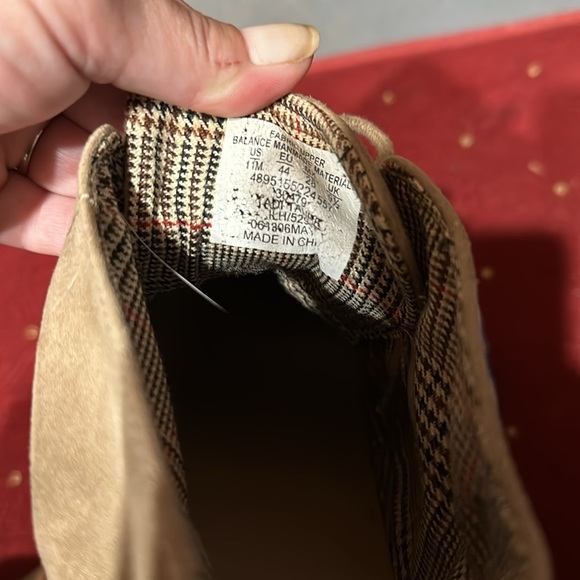 Route 66 Light Tan Faux Suede Lace Up Wedge Ankle Boots - Picture 11 of 11